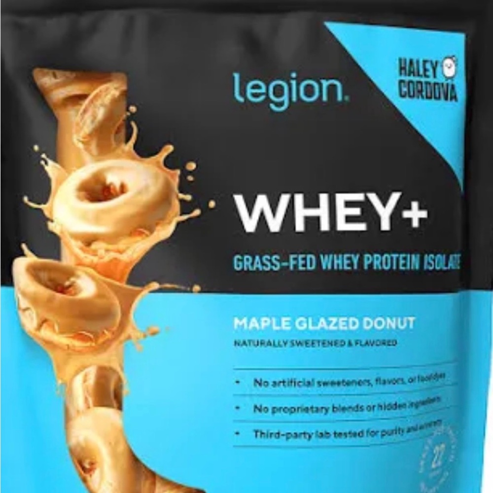 Legion maple glazed donut protein powder